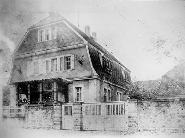 Forsthaus um 1910 Forsthaus um 1910