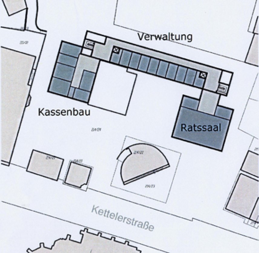 Grundriss altes Rathaus Grundriss altes Rathaus
