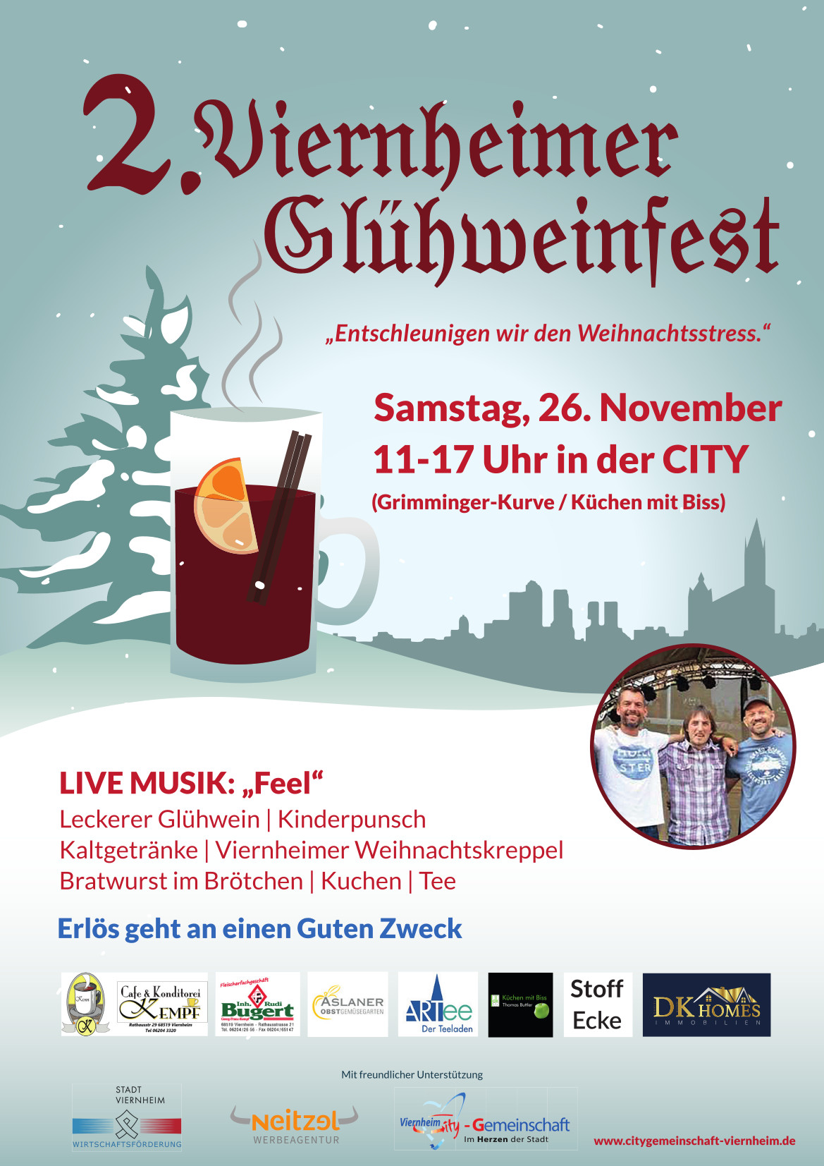 Plakat Glühweinfest