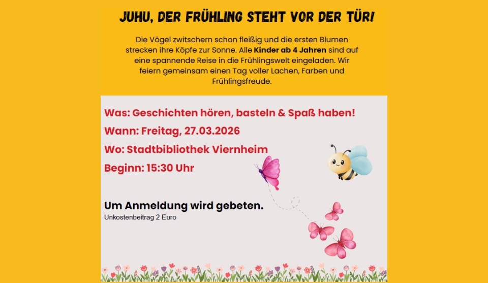 Plakat Infos im Text