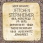 Jettchen Sternheimer, Rathausstraße 34 Jettchen Sternheimer, Rathausstraße 34