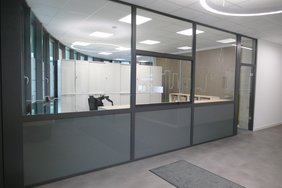 Der Empfangsbereich im Erdgeschoss