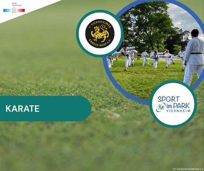 Menschen in Karateanzügen