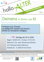 Plakat zur Veranstaltung