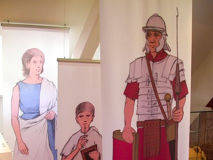 Spielstation der Römerzeit Spielstation der Römerzeit