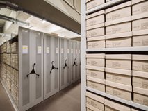 Bildquelle: Marchivum Mannheim Regale im Archiv