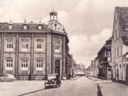 Altes Rathaus, Ecke Rathaus-/Schulstraße 1930er Jahre Altes Rathaus, Ecke Rathaus-/Schulstraße 1930er Jahre