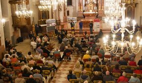 Zahlreiche Interessierte in der Marienkirche