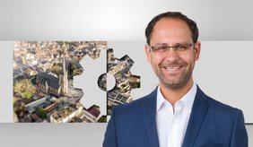 Alexander Schwarz, Wirtschaftsförderer der Stadt Viernheim, weist Viernheimer Betriebe auf einen kostenlosen Online-Kompaktkurs zu den künftigen rechtlichen Anforderungen im Online-Marketing hin.