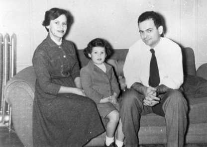 Lore Kosh geb. Oppenheimer mit Mann Joe und Tochter Maud in den USA, 1960er Jahre Lore Kosh geb. Oppenheimer mit Mann Joe und Tochter Maud in den USA, 1960er Jahre