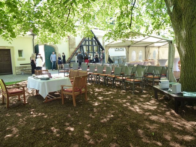 Trauung im Museumsgarten Trauung im Museumsgarten