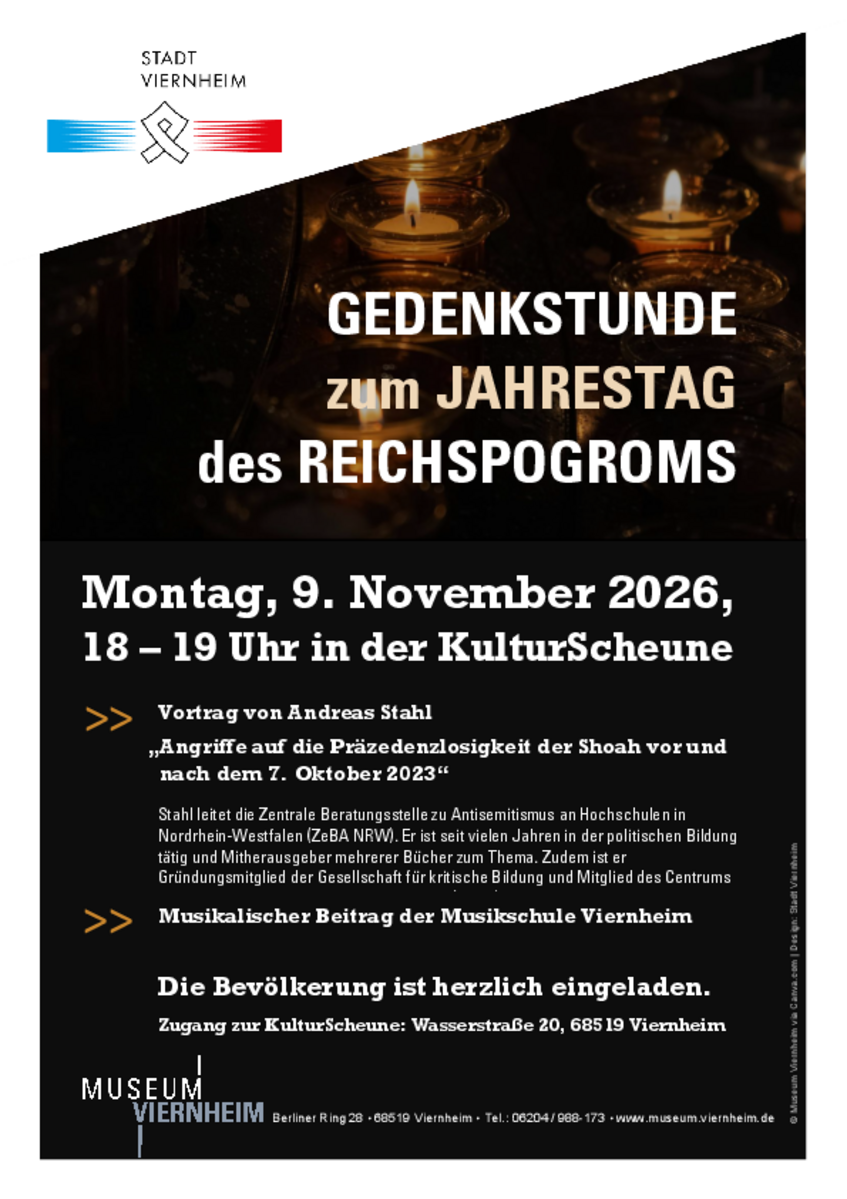 Plakat Infos im Text