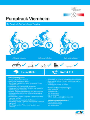 Nutzungshinweise Pumptrack zu den Nutzungshinweise Pumptrack