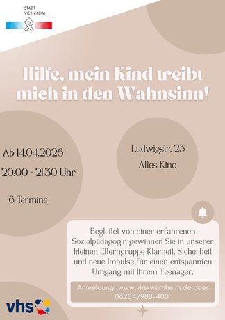 Plakat Infos im Text