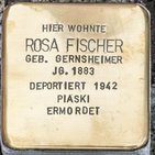 Rosa Fischer, Rathaustraße 28 Rosa Fischer, Rathaustraße 28