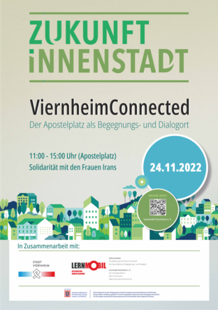 Plakat Solidarität mit Frauen Irans 24.11.22