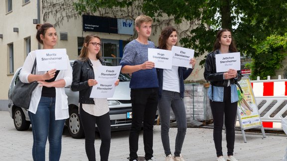 Stolpersteinverlegung 2017 Projektgruppe Stolpersteinverlegung 2017 Projektgruppe