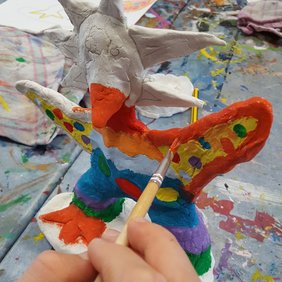 Sonnengott nach Niki de Saint Phalle