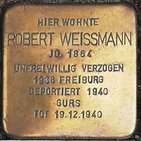 Robert Weissmann, Hügelstraße 4 Robert Weissmann, Hügelstraße 4