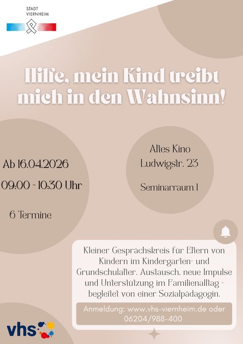 Plakat Infos im Text