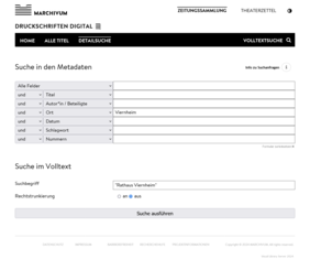Blick ins Online-Portal