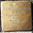 Isaak Kaufmann, Mannheimer Straße 9 Isaak Kaufmann, Mannheimer Straße 9