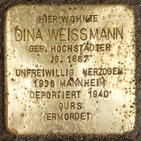 Dina Weissmann, Rathausstraße 51 Dina Weissmann, Rathausstraße 51