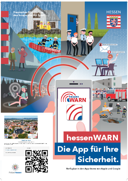 Link zum Hessenwarn Plakat