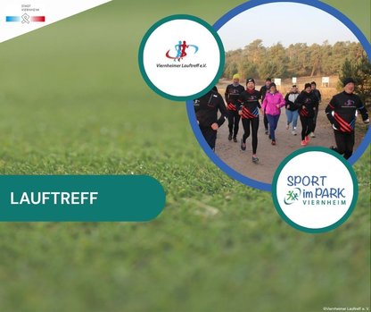 Lauftreff | ©Viernheimer Lauftreff e. V. Zwei Personen laufen