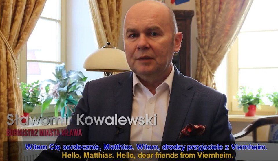 Sławomir Kowalewski aus Mława (Link zum Video unter youtube)